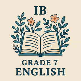 IB Grade 7 English